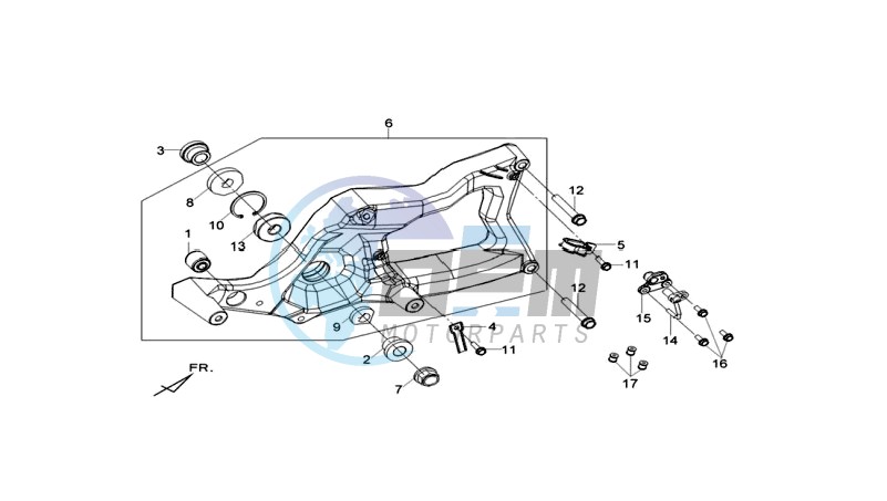 REAR FORCPLATE