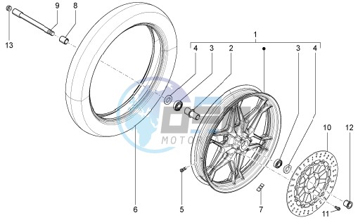 Front wheel II