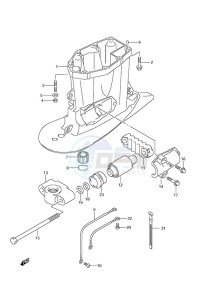 DF 175 drawing Drive Shaft Housing