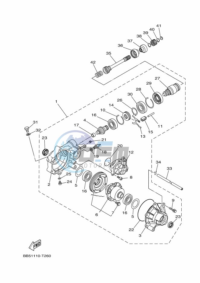 FRONT DIFFERENTIAL