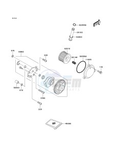 BR 125 B [WIND 125] (B2) B2 drawing OIL PUMP