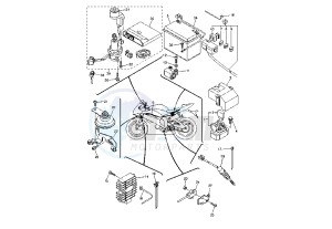 YZF R6 & LIMITED EDITION 07 600 drawing BATTERY