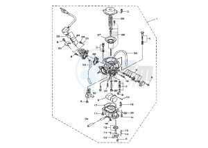 VP VERSITY 300 drawing CARBURETOR