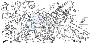 ST1300 drawing FRAME BODY