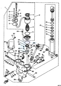 L200ETD drawing POWER-TILT-ASSEMBLY