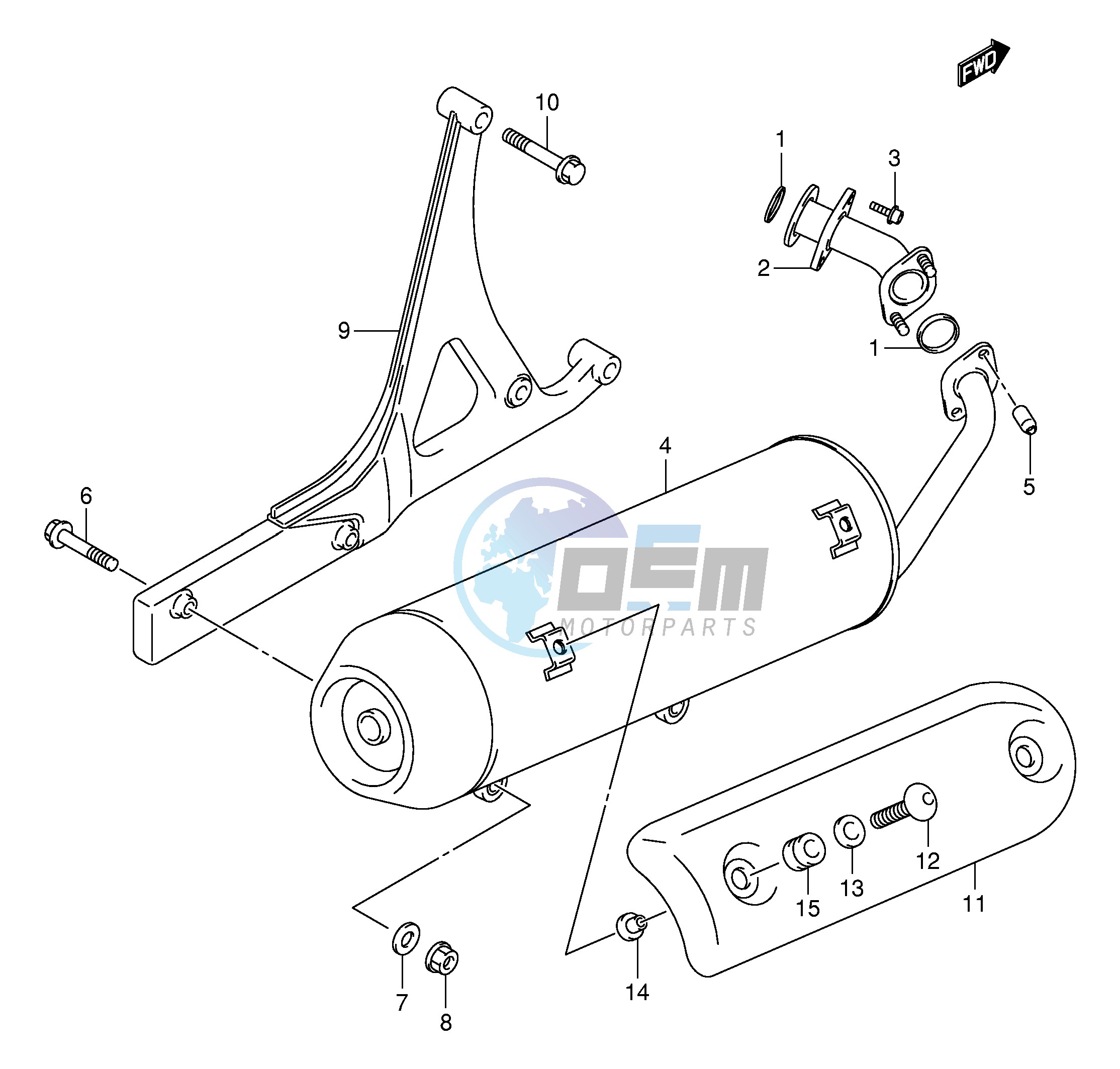 MUFFLER (MODEL K1 K2)