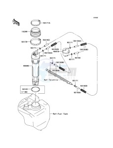 JET SKI STX-15F JT1500A8F FR drawing Fuel Pump