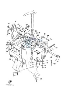 150A drawing FRONT-FAIRING-BRACKET