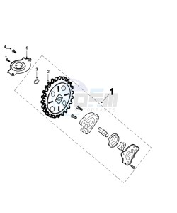 DJANGO 125 SPORT drawing OIL PUMP