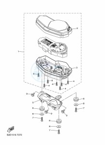 MT-25 MTN250-A (B2E2) drawing METER