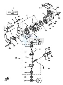 2B drawing CYLINDER--CRANKCASE