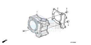 SH1259 E / 3E drawing CYLINDER