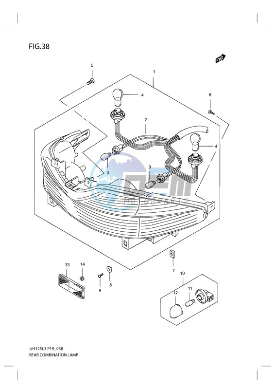 REAR COMBINATION LAMP