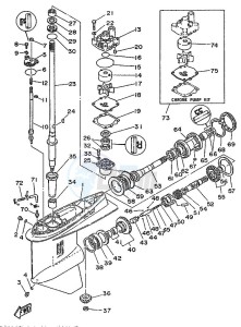 200AETO drawing LOWER-CASING-x-DRIVE-1