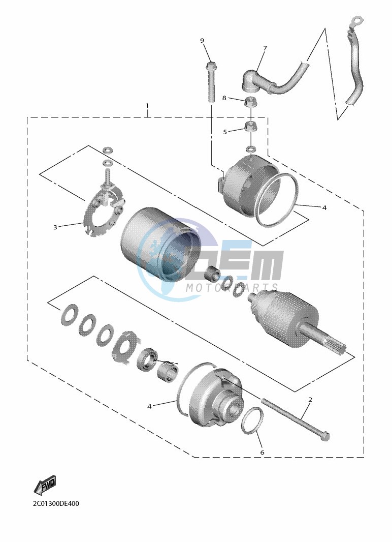 STARTING MOTOR