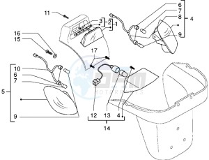 X9 125 drawing Tail lamp