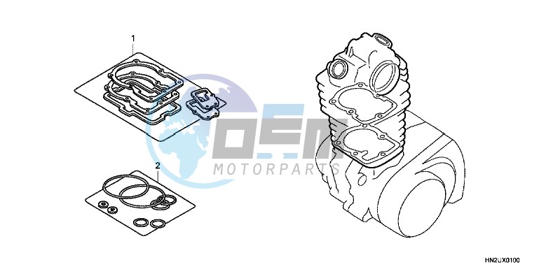 GASKET KIT A