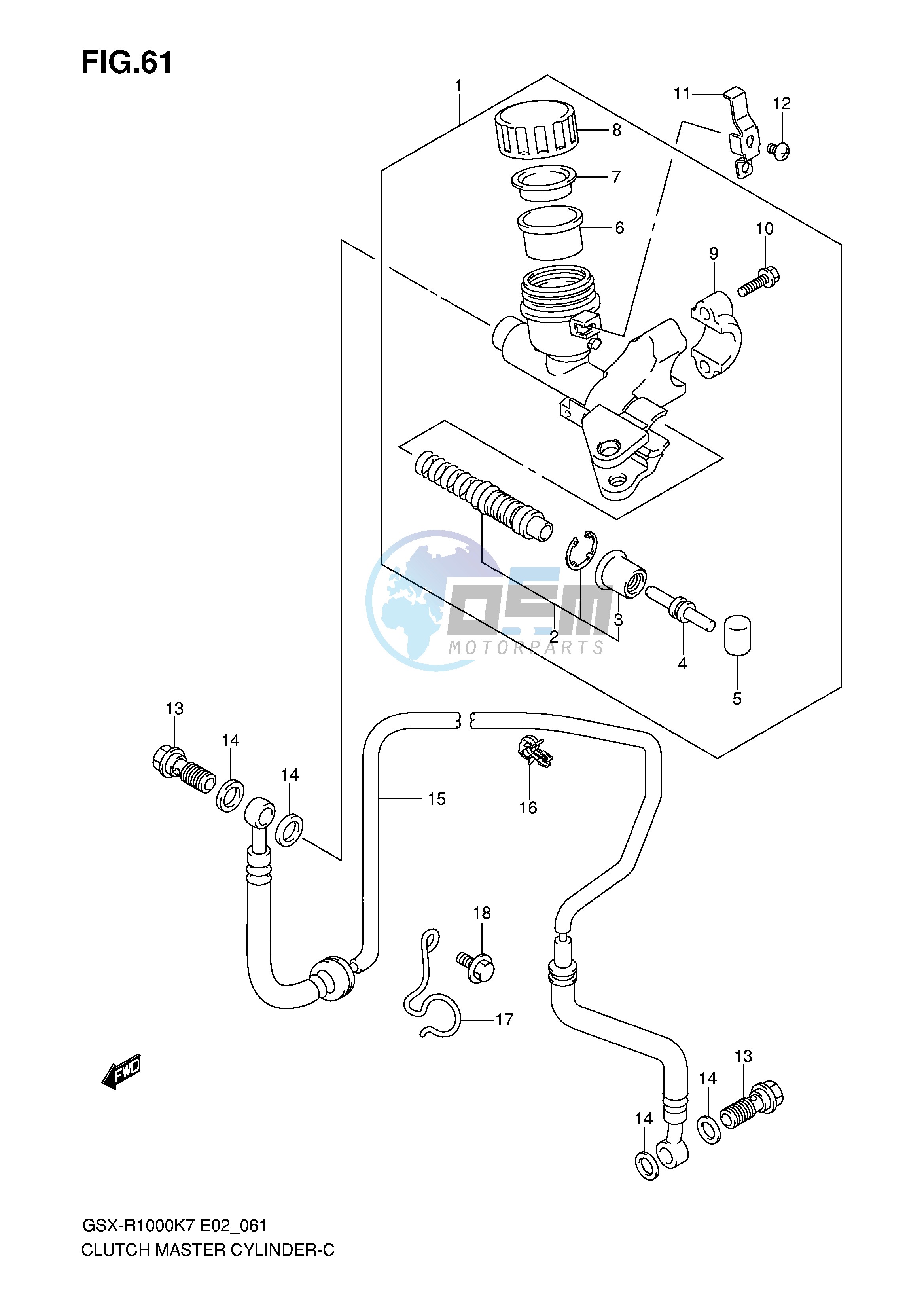 CLUTCH MASTER CYLINDER