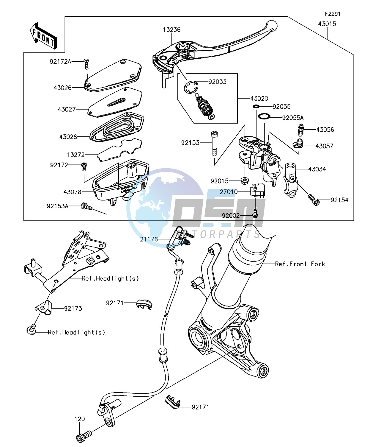 Front Master Cylinder