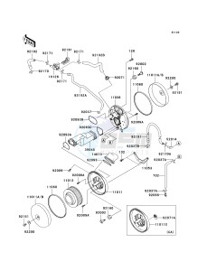 VN 1600 B [VULCAN 1600 MEAN STREAK] (B6F-B8FA) B6F drawing AIR CLEANER