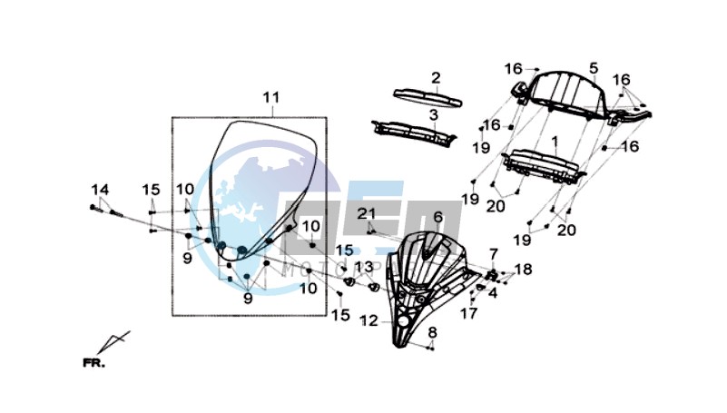 METER - WIND SCREEN