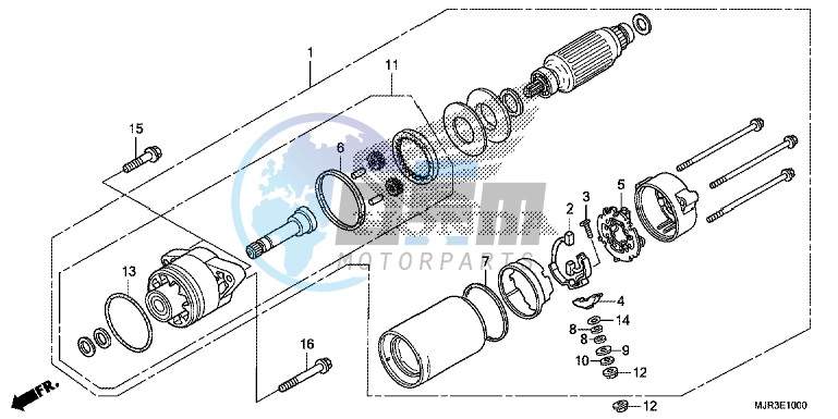 STARTER MOTOR