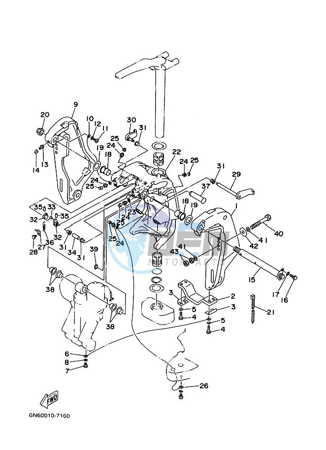 FRONT-FAIRING-BRACKET