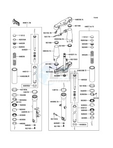 VN900_CLASSIC VN900BBFA GB XX (EU ME A(FRICA) drawing Front Fork