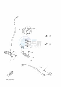 YZF125-A YZF-R125 (B5G6) drawing ELECTRICAL 3