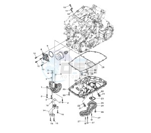 XTZ SUPER TENERE 1200 drawing OIL PUMP