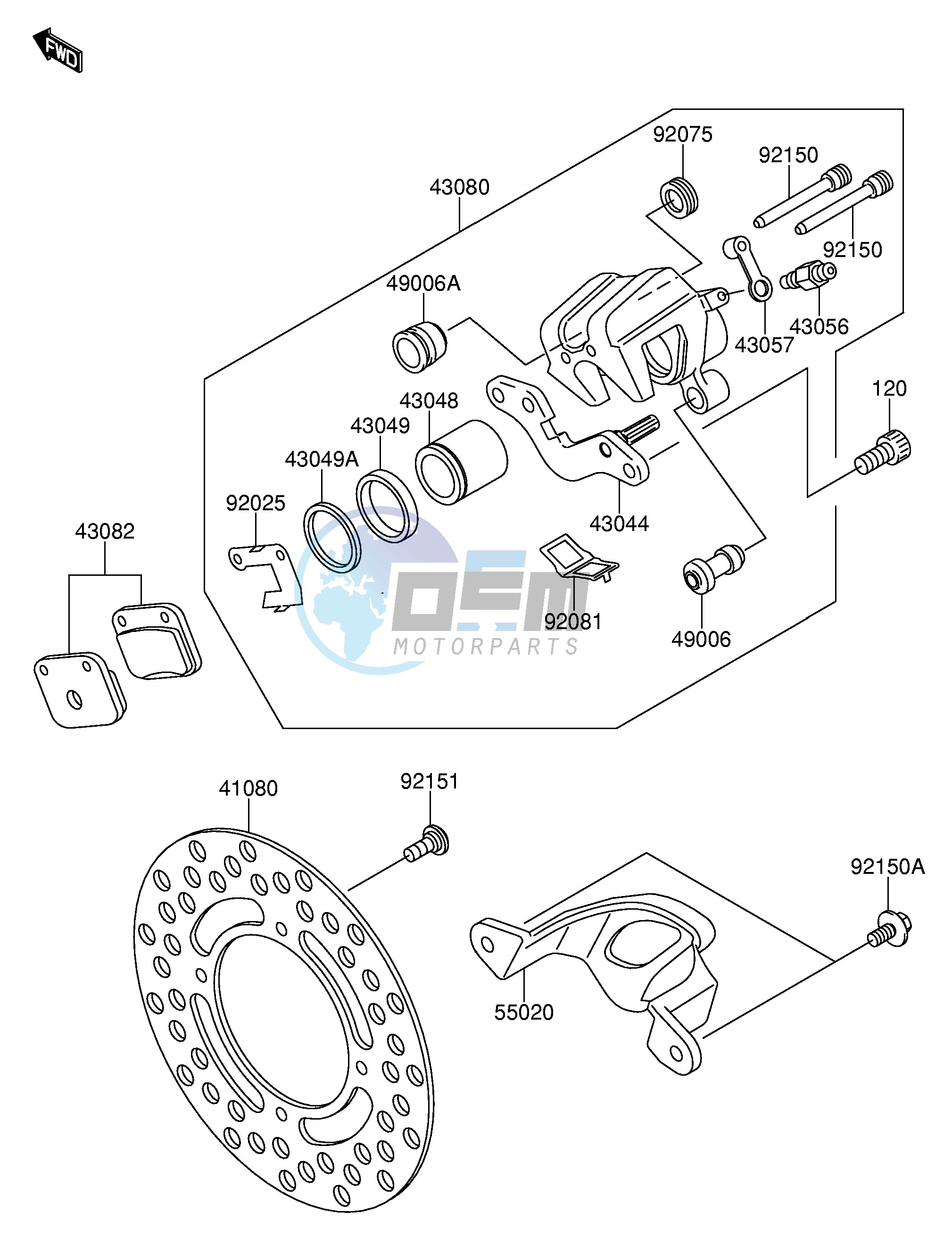 REAR BRAKE