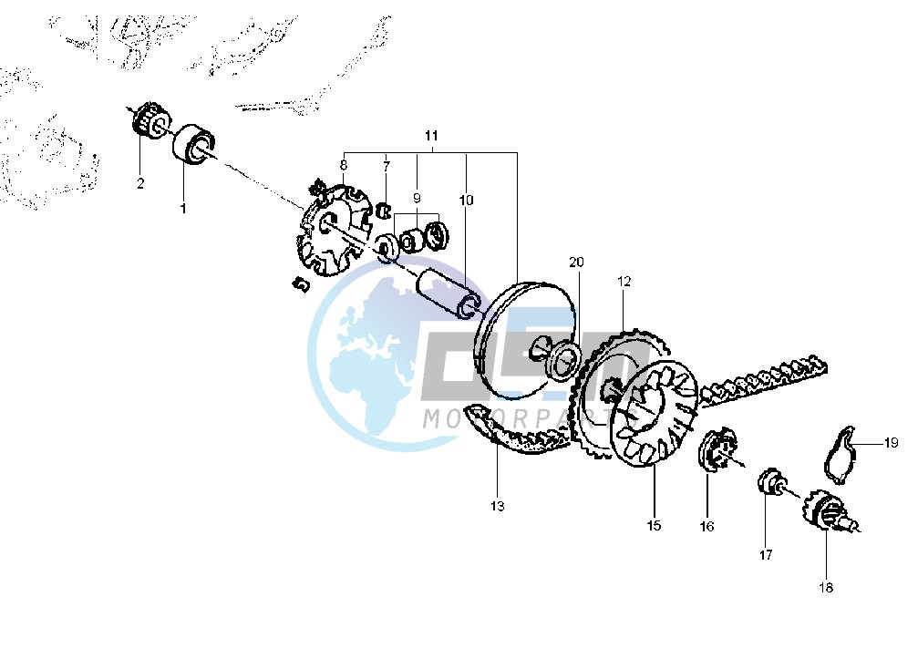 Driving pulley