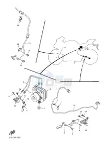 YZF-R1 998 R1 (2CR1 2CR2) drawing ELECTRICAL 3