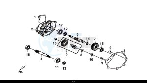 JOYMAX Z 300I ABS (LW30W1-EU) (L9) drawing MISSION CASE COMP