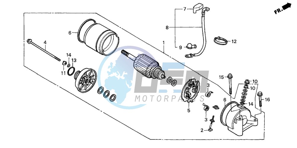 STARTING MOTOR