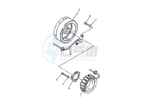 XVZ ROYAL STAR 1300 drawing GENERATOR