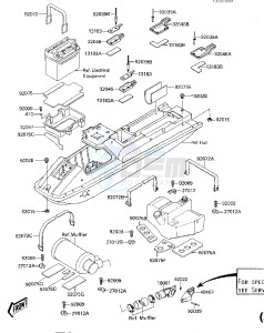 JF 650 A [X2] (A1-A2) [X2] drawing HULL FITTINGS -- JF650-A1- -