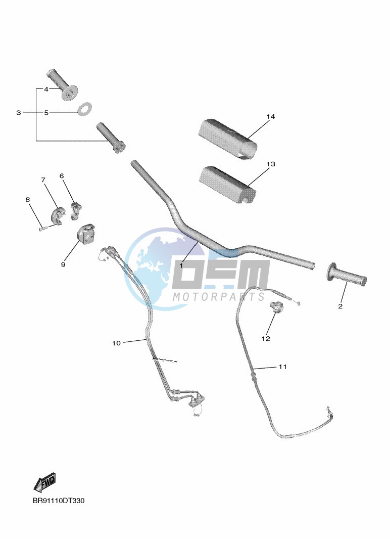 STEERING HANDLE & CABLE