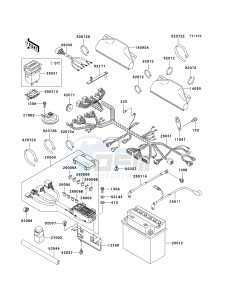 KAF 620 G [MULE 3000] (G6F-G8F) G8F drawing CHASSIS ELECTRICAL EQUIPMENT-- G7F_G8F- -