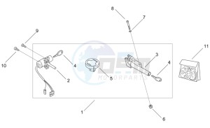 Area 51 50 drawing Decal and Lock hardware kit