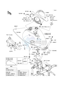 VN 900 C [VULCAN 900 CUSTOM] (7F-9FA) C7F drawing FUEL TANK -- C7F- -