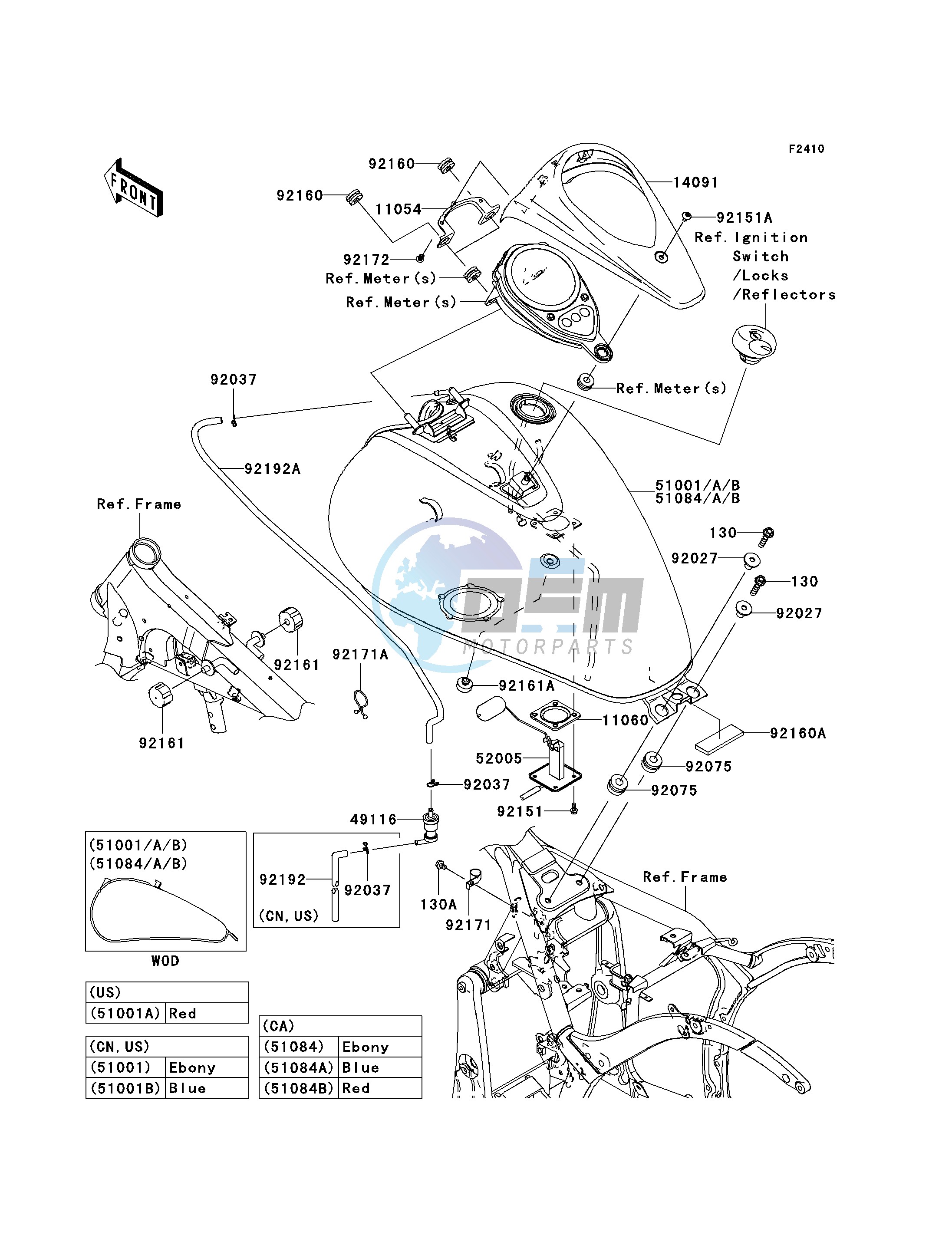 FUEL TANK -- C7F- -