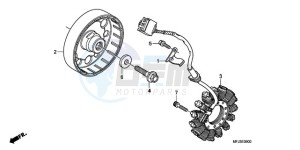 CBR600RAA BR / ABS - (BR / ABS) drawing GENERATOR