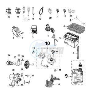 FIGHT 3 A DSE drawing ELECTRIC EQUIPMENT