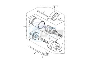 FJR 1300 drawing STARTING MOTOR