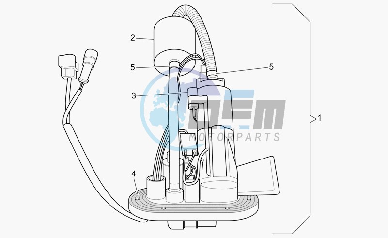 Internal fuel pump