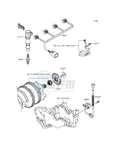 ZZR1400 ABS ZX1400FFF FR GB XX (EU ME A(FRICA) drawing Ignition System