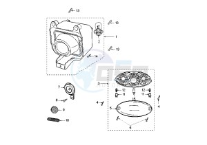 LUDIX 10 ONE - 50 cc drawing HEADLAMPS-BLINKERS