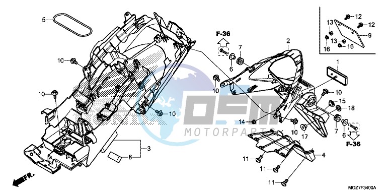 REAR FENDER