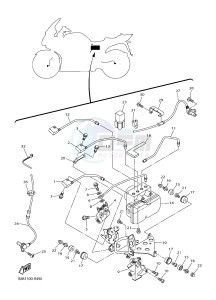 FJR1300A FJR1300-A FJR1300A ABS (B88D) drawing ELECTRICAL 3